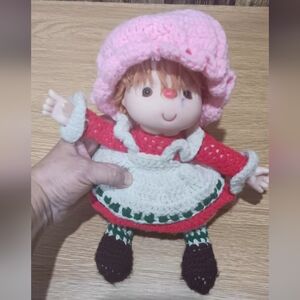 Vintage Strawberry Shortcake Crochet Doll